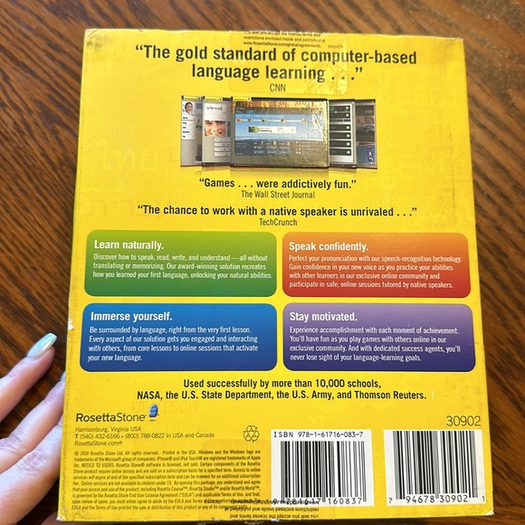 Rosetta Stone Spanish Level 1 & 2 - Picture 7 of 7